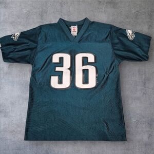 NFL Philadelphia Eagles Kelly Green Westbrook #36‎ Jersey Size Large Kids